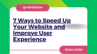 7 Ways to Speed Up Your Website and Improve User Experience